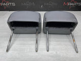 2001-2006 BMW E46 M3 Convertible Grey Rear Headrests Head Rests Pair OEM