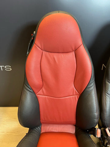 98-02 BMW Z3M Convertible Interior Front Heated Seats Blue / Black *Notes*