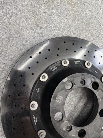 Porsche 22-25 718 GT4RS GT4 RS Rear Right Carbon Ceramic Brake Rotor *Chip