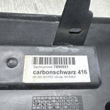 BMW E46 M3 01-06 Front License Plate Base 51112694726 2694726 Carbon Black OEM