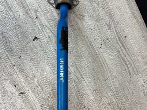 01-06 BMW E46 M3 Front Stock Sway Bar Swaybar Turner Motorsport Blue