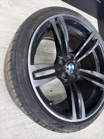 BMW F80 F82 F83 M3 M4 STYLE 437M 19" REAR FORGED ALLOY WHEEL RIM 19x10 OEM