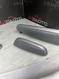 01-06 BMW E46 M3 Convertible Interior Armrests Trim Set Brushed Aluminum