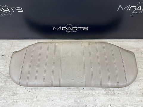BMW OEM E30 86-92 COUPE REAR SEAT BOTTOM CUSHION BEIGE LEATHER BENCH