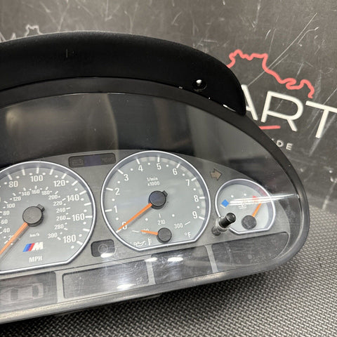 2001-2006 BMW E46 M3 Instrument Cluster Speedometer Spedometer Manual 95k