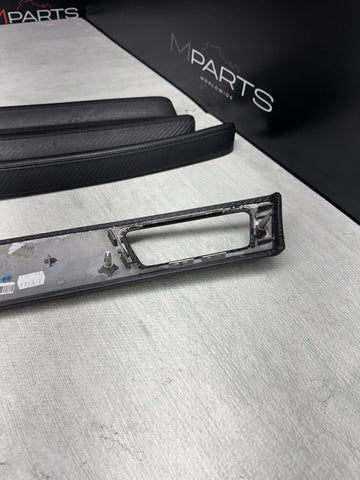 08-13 BMW E92 E93 M3 Interior Trim Set Carbon Leather OEM Genuine *Notes*