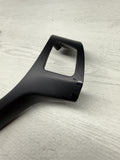 08-13 BMW E90 E92 E93 M3 Lower Steering Wheel Trim Cover Plate Black