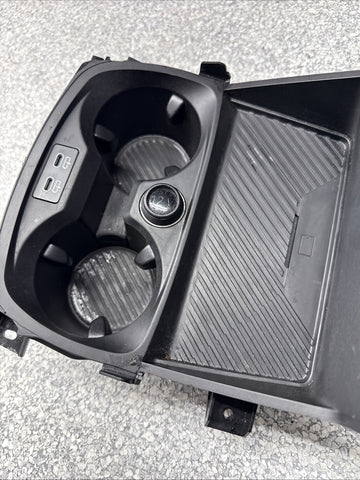 25+ BMW F74 228 Cup Holders Cupholders Wireless Charger Compartment OEM 5A36552