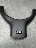 OEM 01-06 BMW E46 M3 Lower Steering Wheel Trim Cover Plate Titan Shadow Grey