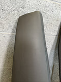 BMW 15-20 F33 F83 335 M4 Rear Seat Bolsters Black Leather OEM Pair
