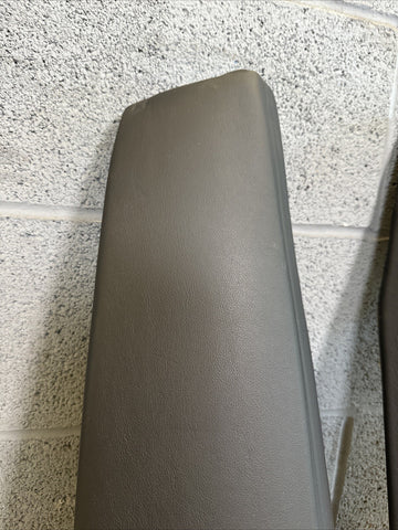 BMW 15-20 F33 F83 335 M4 Rear Seat Bolsters Black Leather OEM Pair