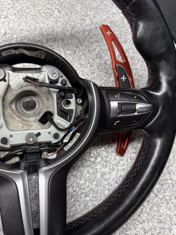 BMW Steering Wheel 15-20 F80 F82 F83 M3 M4 Stock Factory DCT Complete