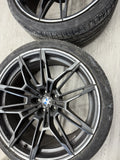 BMW M2 M3 M4 FACTORY OEM G80 G82 G83 19”/20” 825M COMPETITION RIMS WHEELS SET