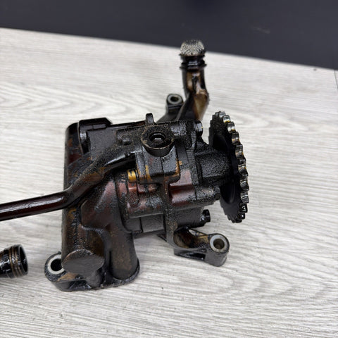 01-06 BMW E46 M3 S54 Engine Oil Pump + Pick Up Tubes