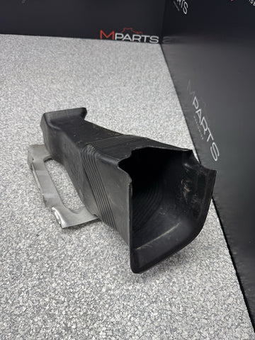 BMW E46 M3 Front Right Air Duct Intake Brake Scoop Channel + Bracket 7892786