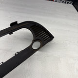 01-06 BMW E46 CONVERTIBLE REAR SEAT ROLLOVER BAR TRIM COVER 8204279 OEM BLACK