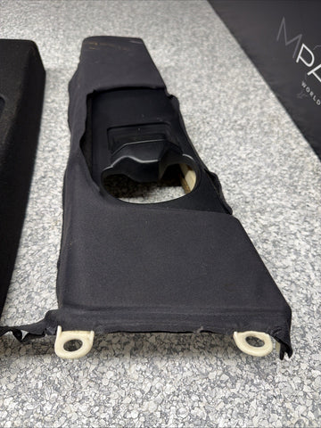 BMW E46 M3 Coupe B Pillars Trims Cover Black 330ci 325ci 328ci *Tab*