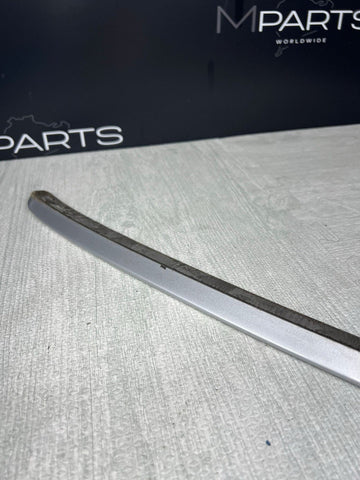 2001-2006 BMW E46 M3 Factory Rear Trunk Spoiler Lip 2695445 Silver Faded