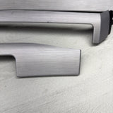 01-06 BMW E46 M3 Convertible Interior Armrests Trim Set Brushed Aluminum *Notes*