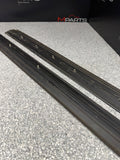 94–99 BMW E36 M3 2 Coupe Door Sill Trim Left & Right Pair Black OEM