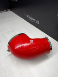 BMW E46 M3 01-06 S54 Intake Elbow Air Channel Duct Pipe Silicone Red VORTEX