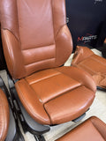 01-06 BMW E46 M3 Convertible Interior Front Rear Heated Seats Cinnamon *Notes