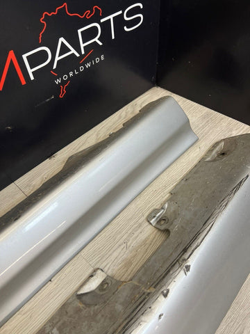 01-06 BMW E46 M3 Rocker Panel Side Skirts OEM Titanium Silver