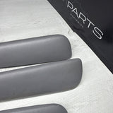 01-06 BMW E46 M3 Convertible Door Arm Rest Armrest Pads Grey