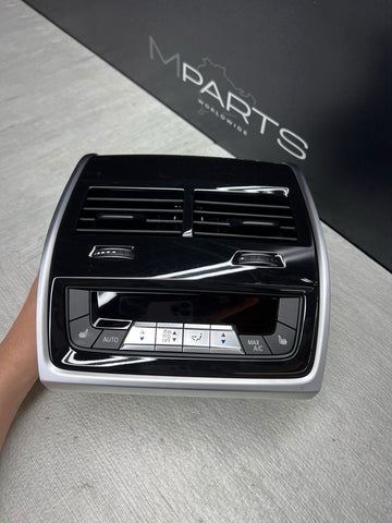 18-24 BMW G01 X3 G02 X4 F97 X3M Rear Climate Control AC Panel w/ Vent Trim OEM