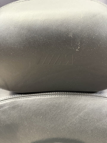 BMW E46 M3 Coupe Front Sport Seats Pair Black Napa Leather 2001-2006 OEM