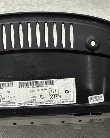 09-13 BMW E90 E92 E93 M3 CIC GPS Navigation Display Screen Monitor OEM 9211969