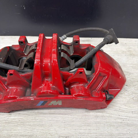 21-25 OEM BMW G80 G82 M3 M4 Front Passenger Side Brake Caliper Brembo Red