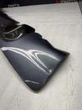 01-06 BMW E46 M3 CSL Style Rear Bumper Diffuser Carbon Fiber / Steel Grey