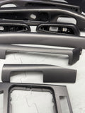 01-06 BMW E46 M3 Convertible Interior Armrests Trim Set Titan Shadow *Notes*