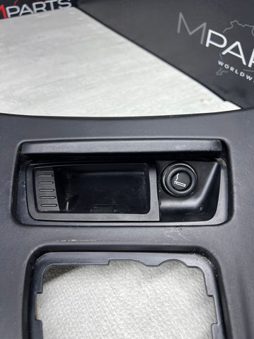 2008 BMW E93 M3 MANUAL CCC LEATHER CENTER CONSOLE TRIM