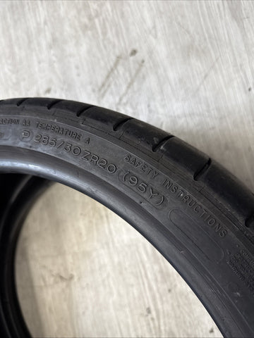Used 285/30ZR20 Michelin Pilot Super Sport ZP 95Y - 7.5/32