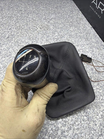 BMW 01-06 E46 M3 6 SPEED SHIFT KNOB OEM Illuminated
