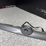 01-06 BMW E46 M3 Convertible Trunk Lid Grip Key Deck Handle Silver Gray