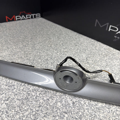 01-06 BMW E46 M3 Convertible Trunk Lid Grip Key Deck Handle Silver Gray