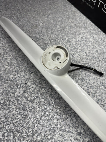 01-06 BMW E46 M3 Convertible Trunk Lid Grip Key Deck Handle Alpine White