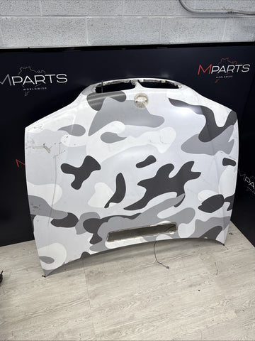 (PICKUP ONLY) BMW E46 M3 01-06 Front Hood Bonnet Panel Alpine White Camo Wrapped