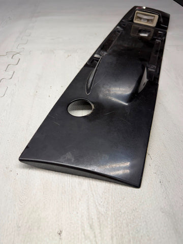 98-02 BMW E36/7 Z3 M Roadster Rear Trunk Lid License Plate Cover Trim Black OEM
