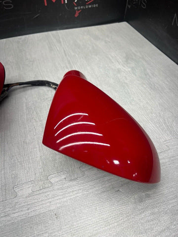 00-09 Honda S2000 S2k OEM Side View Folding Mirrors Pair Formula Red