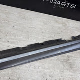 BMW F10 11-16 Left Side Skirt Rocker Panel Molding  USED OEM Space Gray