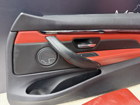 15-20 BMW F83 M4 Convertible Interior Seats & Panels Sakhir Orange