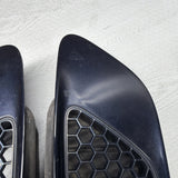 08-13 BMW E90 E92 E93 M3 Hood Scoops Space Jerez Black Pair 8042978