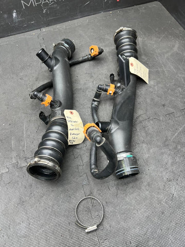 15-19 Ferrari 488 Intercoolers to Throttle Bodies 322654