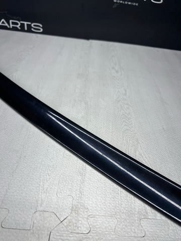 2001-2006 BMW E46 M3 Factory Rear Trunk Spoiler Lip 2695445 Carbon Black