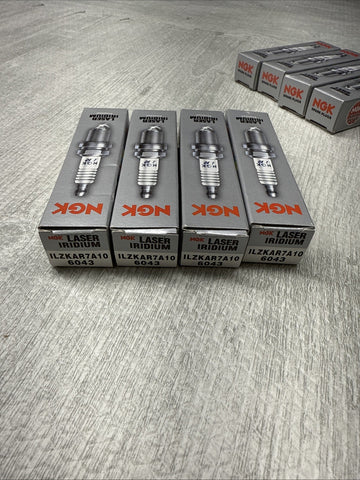 NEW (8) NGK Laser Iridium Plug Spark Plugs Set W204 C63 AMG ILZKAR7A10 6043