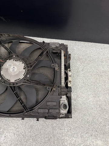 15-20 OEM BMW F80 F82 F83 M3 M4 Electric Radiator Cooling Fan w/Shroud